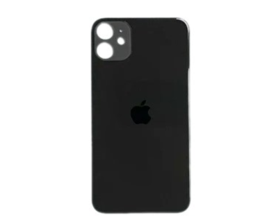 Задняя крышка - iPhone 11 "Orig" Black с большим вырезом