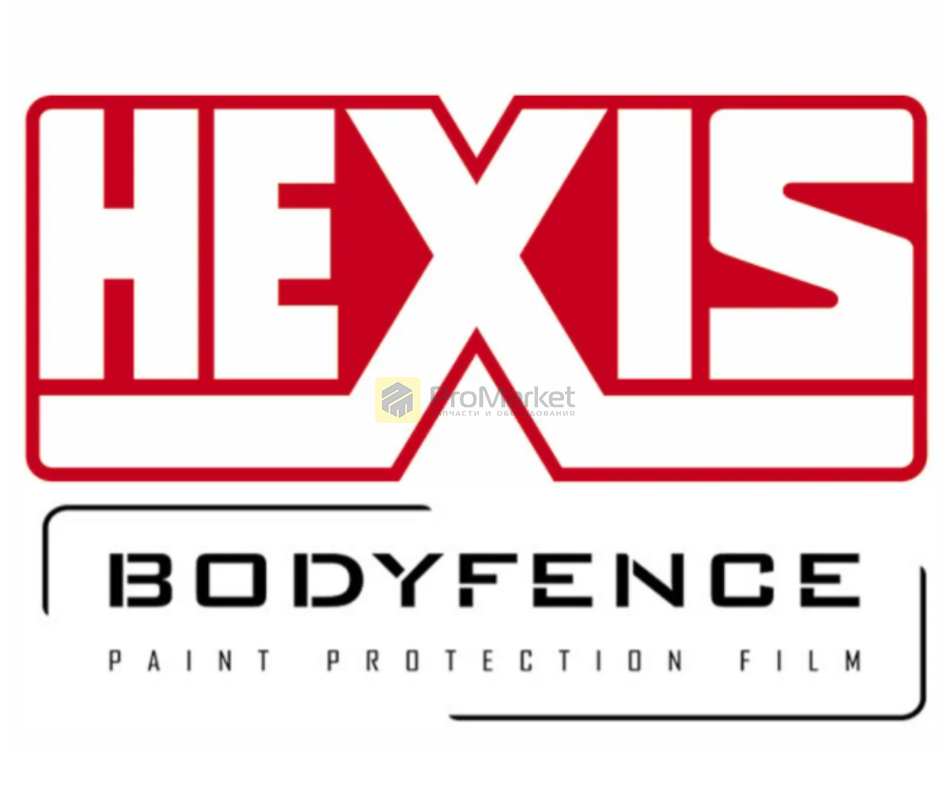 Пленка полиуретановая - Hexis "BodyFence M" (12см x 20см, 200mkm, матовая)
