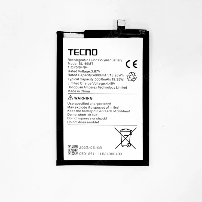 Аккумулятор (АКБ) BL-49LT Tecno Camon 19 (CI6n)