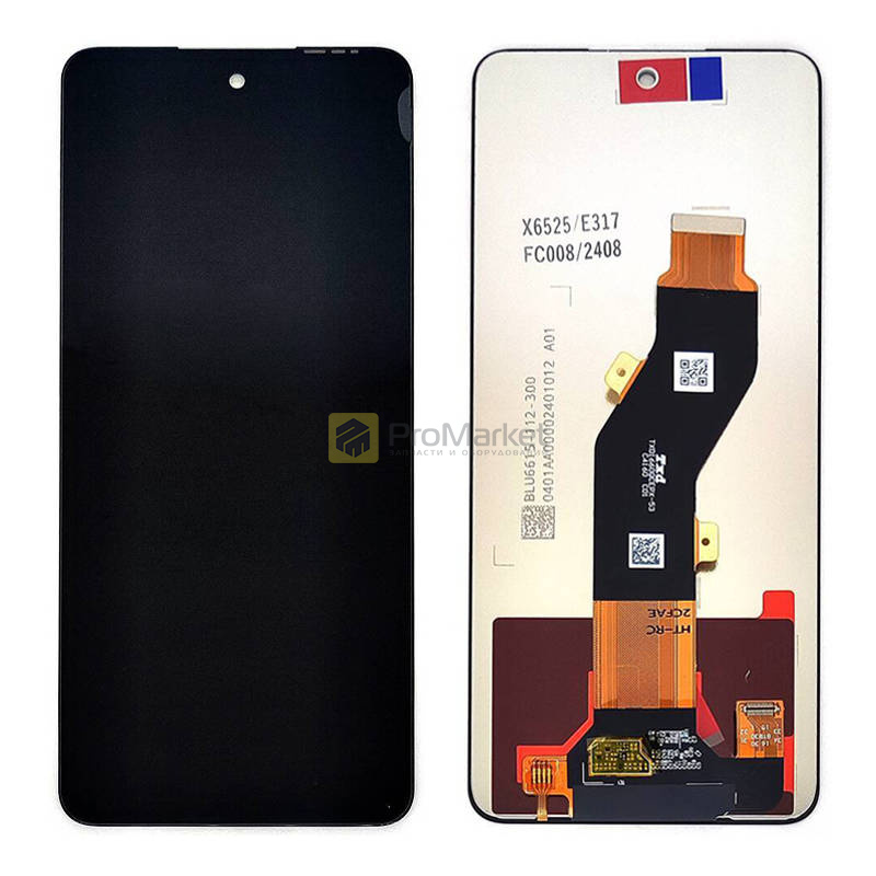 Spark Go 2024 (BG6)/ Spark 20 (KJ5)/ Spark 20C (BG7N)/ Infinix Smart 8 (X6525)/ Smart 8 Plus (X6526)/ Smart 8 Pro (X6525B)/ Infinix Hot 40i (X6528B) стекло+OCA