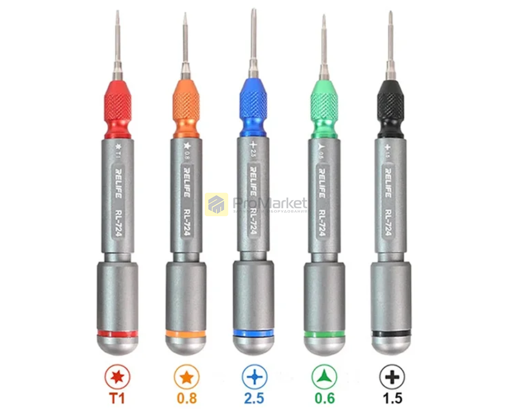 Набор отверток - Relife "RL-724A" (5шт)
