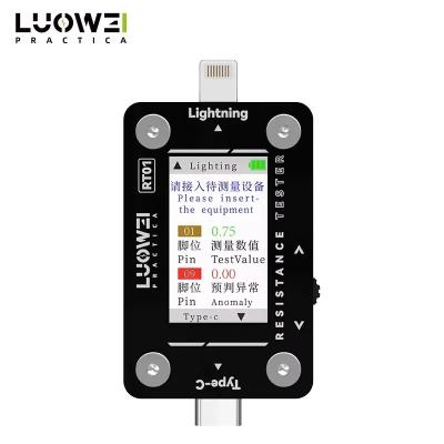 Тестер зарядки LUOWEI LW-RT01 (Type-C/Lightning)