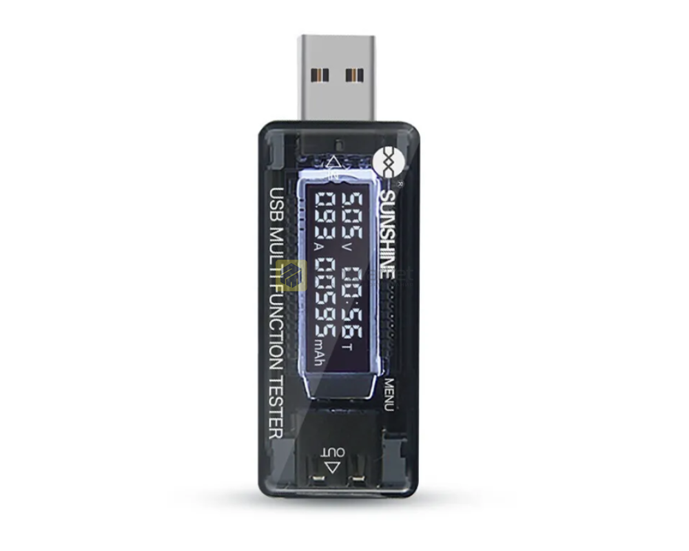 Usb тестер - Sunshine "SS-302A" (2.8 - 3.0v/ 5a ,usb)