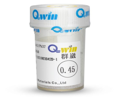 Припой в шариках - Qwin "0.45" (250 тыс., 120 грамм, 183гр.)