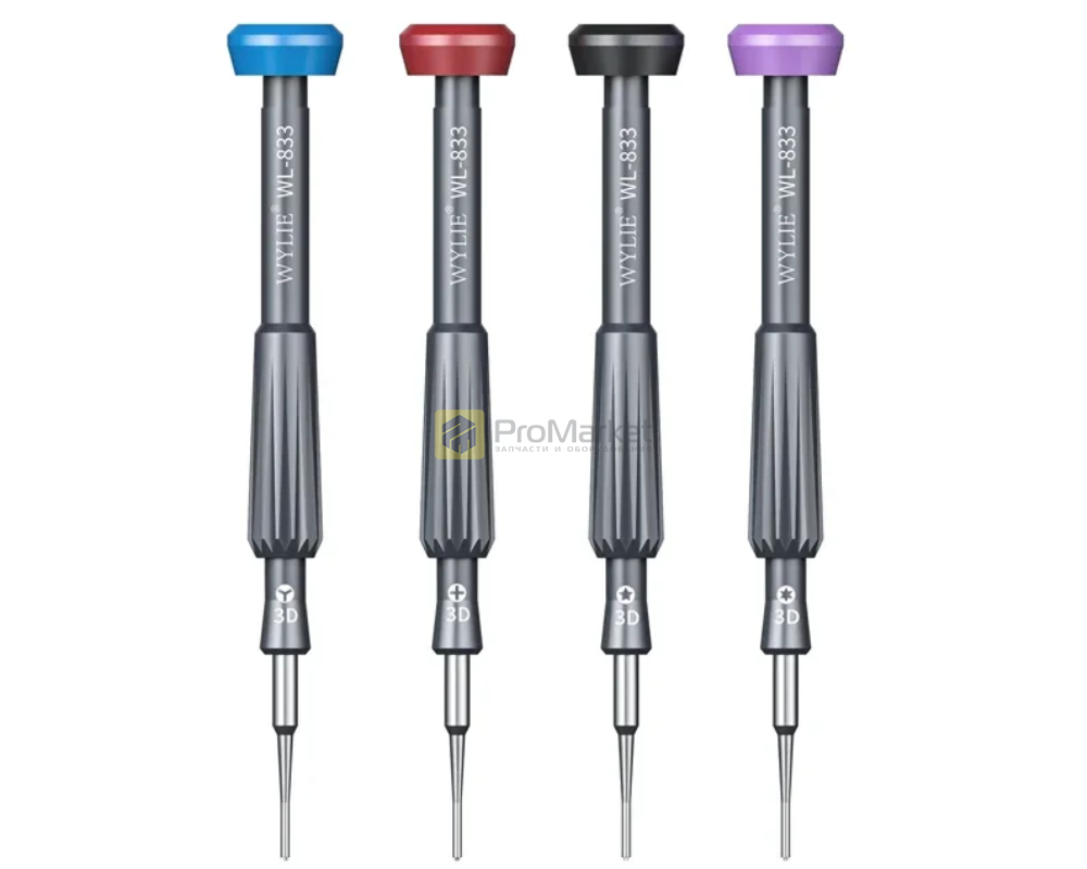 Набор отверток - Wylie "Wl-833" 3D 5 шт