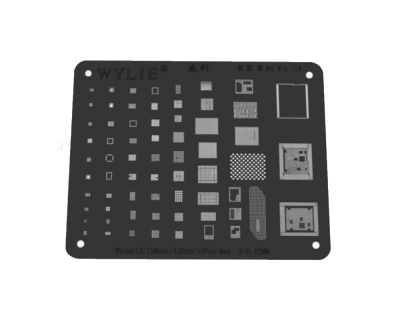 Трафарет - Wylie "WL-14" (iPhone 12 series)