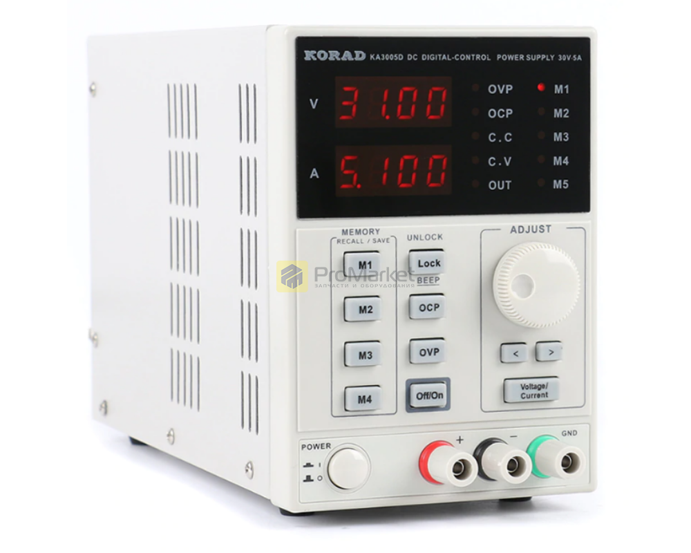 Лабораторный блок питания - Korad "KA 3005D" (30В, 5А)