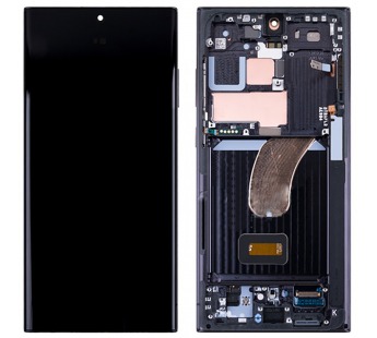 Samsung Galaxy S23 ULTRA (SM‑S918B) дисплей в рамке оригинал (Service pack)