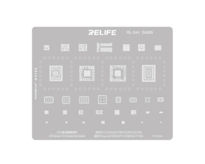 Трафарет - Relife "RL-044 SAM9" (J1, J2, J3, J4, J100H, J320F, G570M)