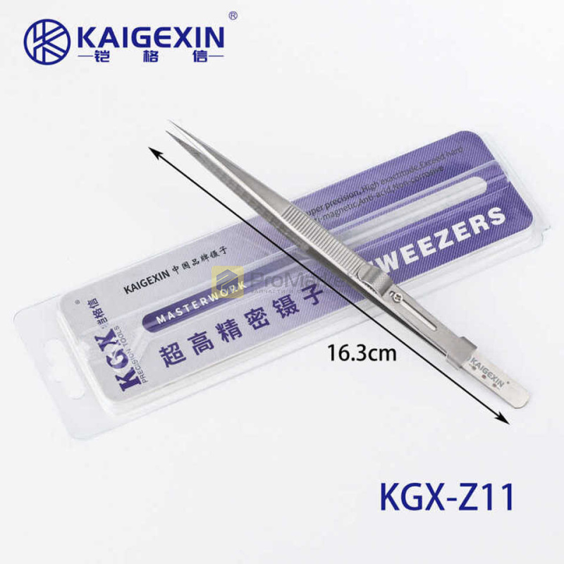 Пинцет KAIGEXIN KGX-Z11 (удлинённый, острый)