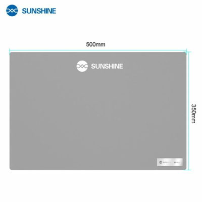 Коврик термостойкий SUNSHINE SS-004F (500×350мм, серый)
