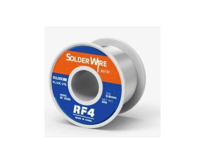 Припой в катушке - Rf4 "RF056D" 0,6mm 50гр