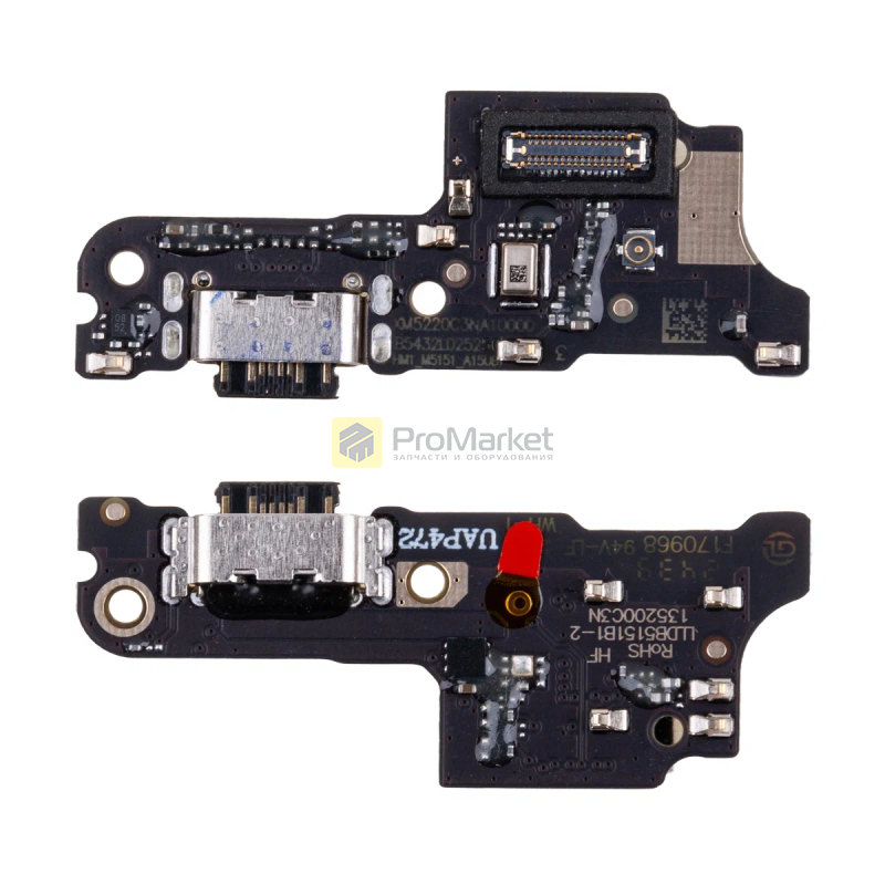 Xiaomi Redmi 14C (2411DRN47C) / Poco C75 (2410FPCC5G) / Redmi A3 Pro (2409BRN2CG) нижняя плата