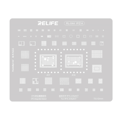 Трафарет - Relife "RL-044" IPZ14 (iPhone 15 series)