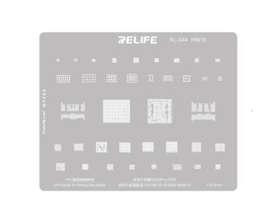 Трафарет - Relife "RL-044 HW16" (50, 50Pro, 50SE)