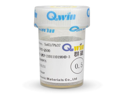 Припой в шариках - Qwin "0.5" (250 тыс., 157 грамм, 183гр.)