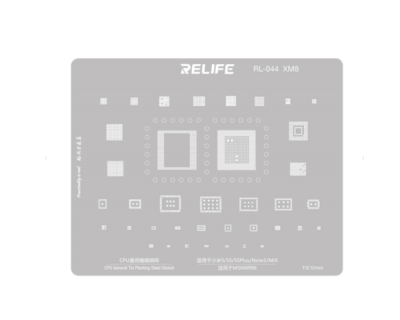 Трафарет - Relife "RL-044 XM8" (5, 5S, 5SPlus, Note 2, MIX)