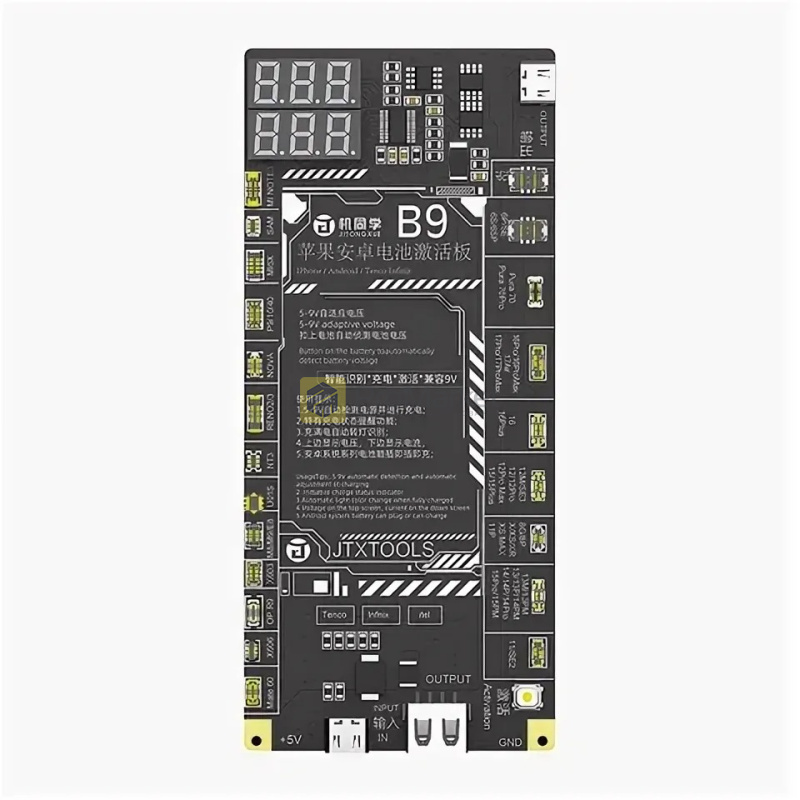Плата активации аккумулятора JTX B-9 (iPhone 6s–17 Pro Max)