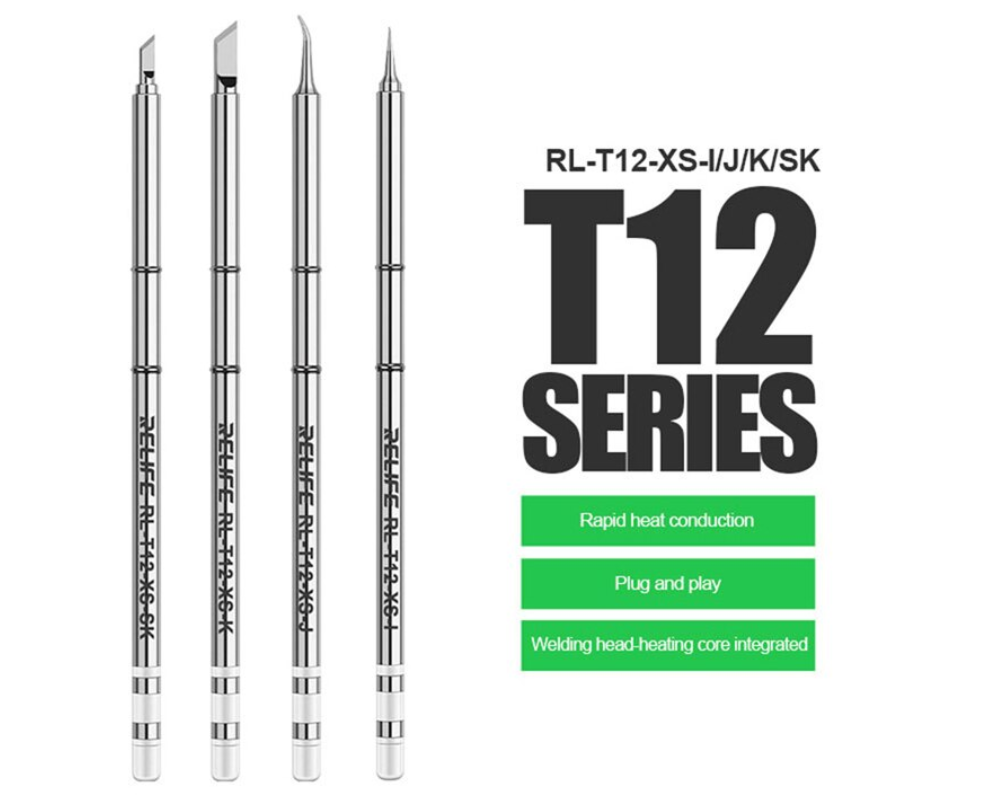 Паяльное жало RELIFE RL-T12-XS K (топорик)