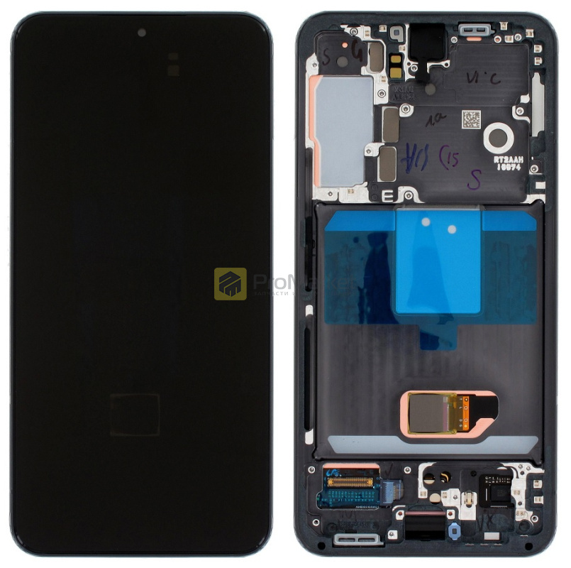 Samsung Galaxy S22 (SM-S901B/DS) дисплей в рамке оригинал (Service pack)