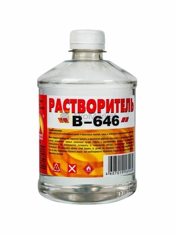 Растворитель - Вершина "В - 646" (0.5л)