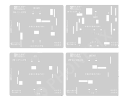 Трафареты для чипирования - Amaoe (iPhone 11 series)