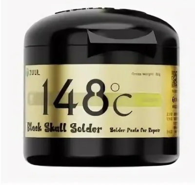 Паяльная паста для реболлинга 2UUL BS148 Black Skull (148°C, 50г)