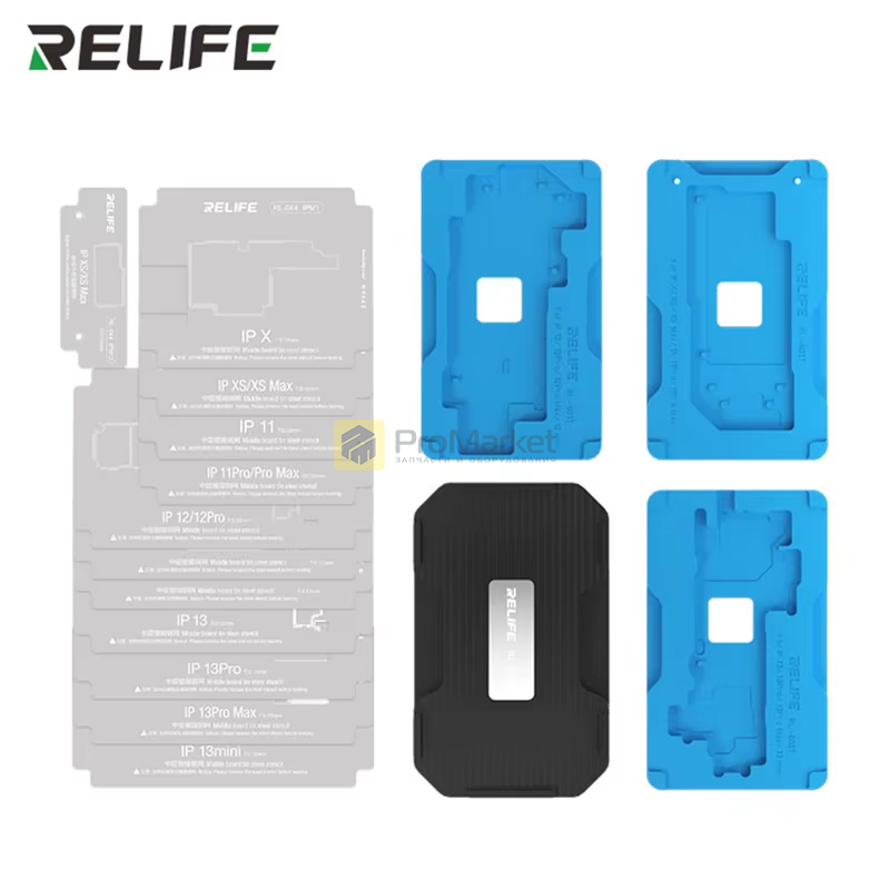 Монтажная форма - Relife "RL-601T" (iPhone X-17 Pm) Middle Frame