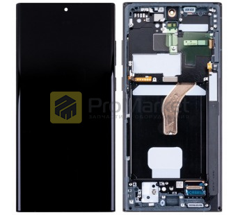 Samsung Galaxy S22 ULTRA (SM-S908B/S9080) дисплей в рамке оригинал (Service pack)