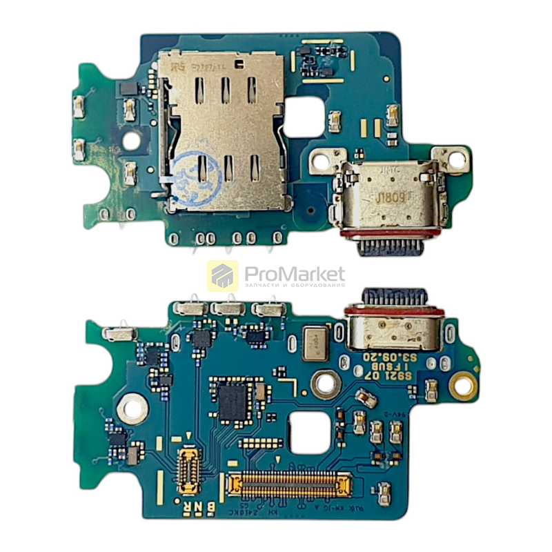 Samsung Galaxy S24 (SM‑S921B/DS) нижняя плата