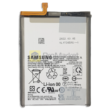 Аккумулятор (АКБ) Samsung Galaxy A33 5G (SM-A336B) / A53 5G (SM-A536B) (EB-BA536ABY)
