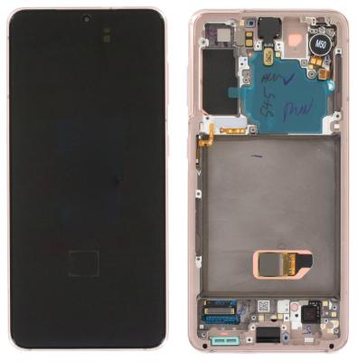 Samsung Galaxy S21 (SM-G991B) дисплей в рамке оригинал (Service Pack)