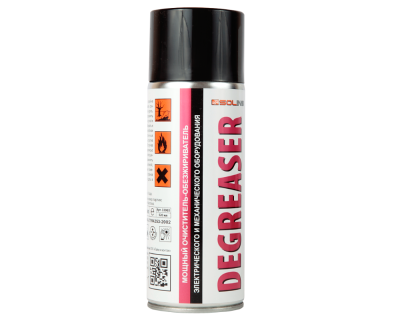 Аэрозоль - Solins "DEGREASER" (520 мл, очиститель от жира и масла)