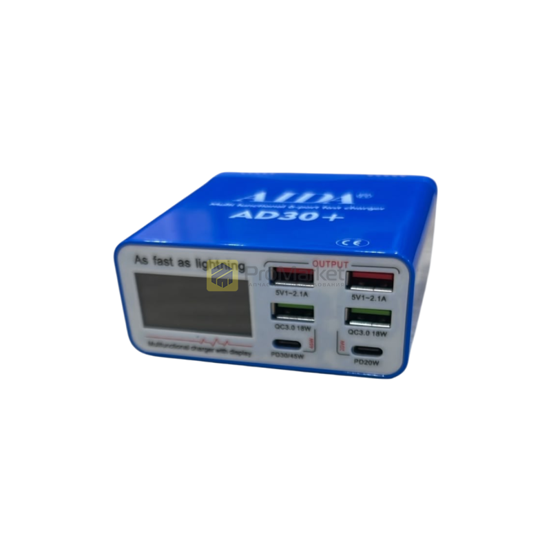 Зарядное устройство многопортовое AIDA AD-30+