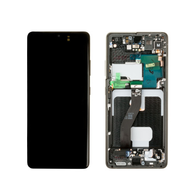 Samsung Galaxy S21 ULTRA (SM-G998B) дисплей в рамке оригинал (Service pack)