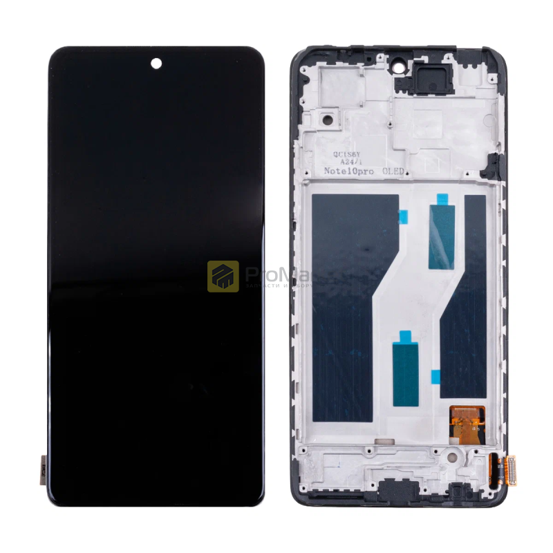 Xiaomi Redmi Note 10 Pro 4G (M2101K6G) дисплей в рамке OLED