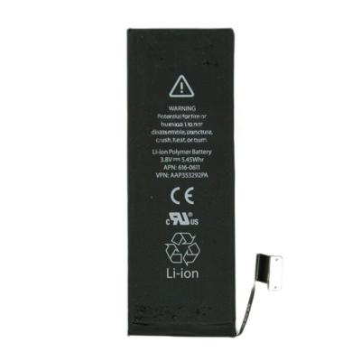 Аккумулятор для Apple iPhone 5s (АКБ 1560 mAh, 3.8 V) (фабричный оригинал, (скотч) проклейка)