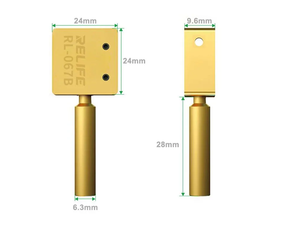 Нижний подогрев - Relife "RL-067B" (iPhone A9-A17)
