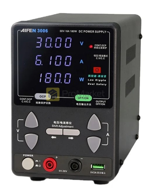 Лабороторный блок питания - AIFEN 3006 30V-6A