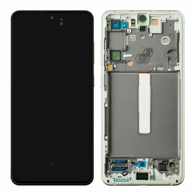Samsung Galaxy S21 FE (SM-G990B) дисплей в рамке оригинал (Service pack)