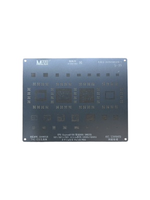 Трафарет для реболлинга MaAnt S15 (Samsung S21 / Fold 3 / W22)