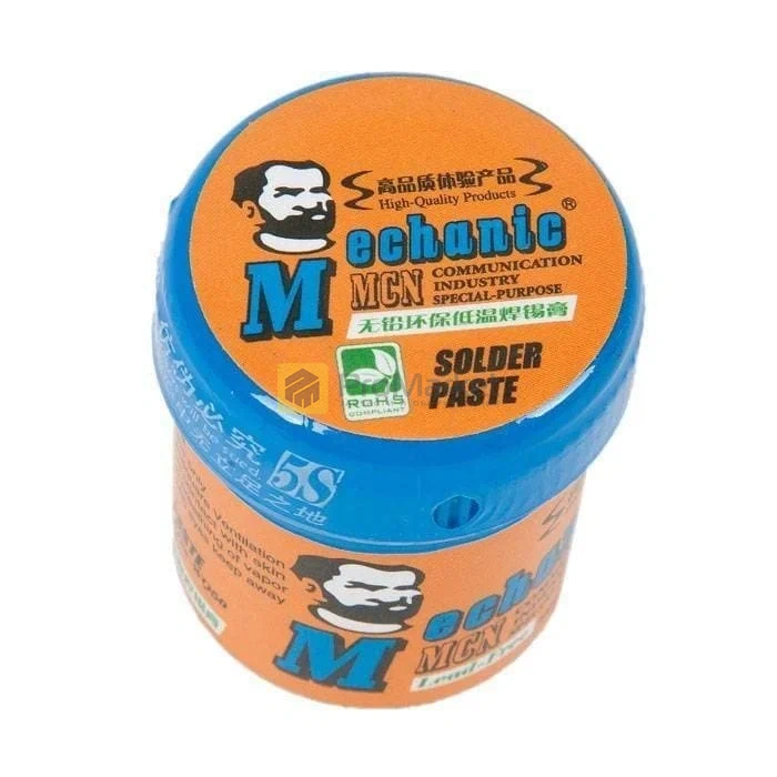 Паяльная паста Mechanic WQ50-BS458 (V5B45, 138°C, 42 г)