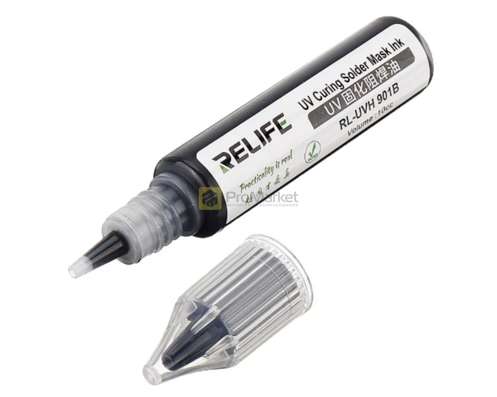 Изоляционный лак - Relife "RL-UVH901B" (черный)