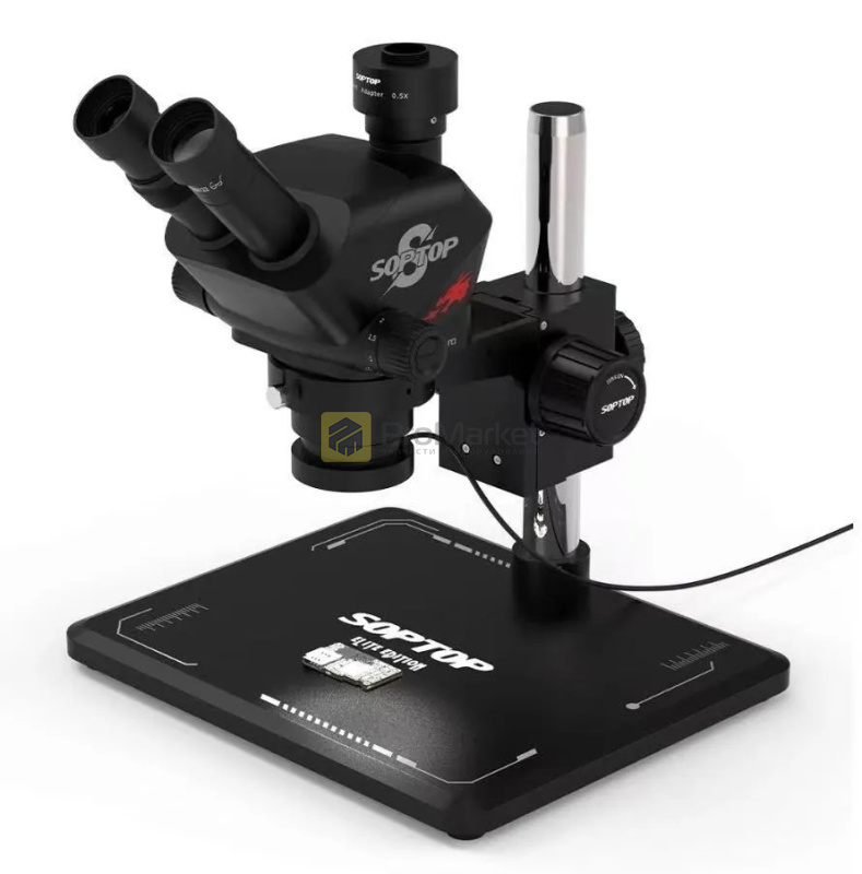 Микроскоп тринокулярный SopTop 7060 Ultra (черный)