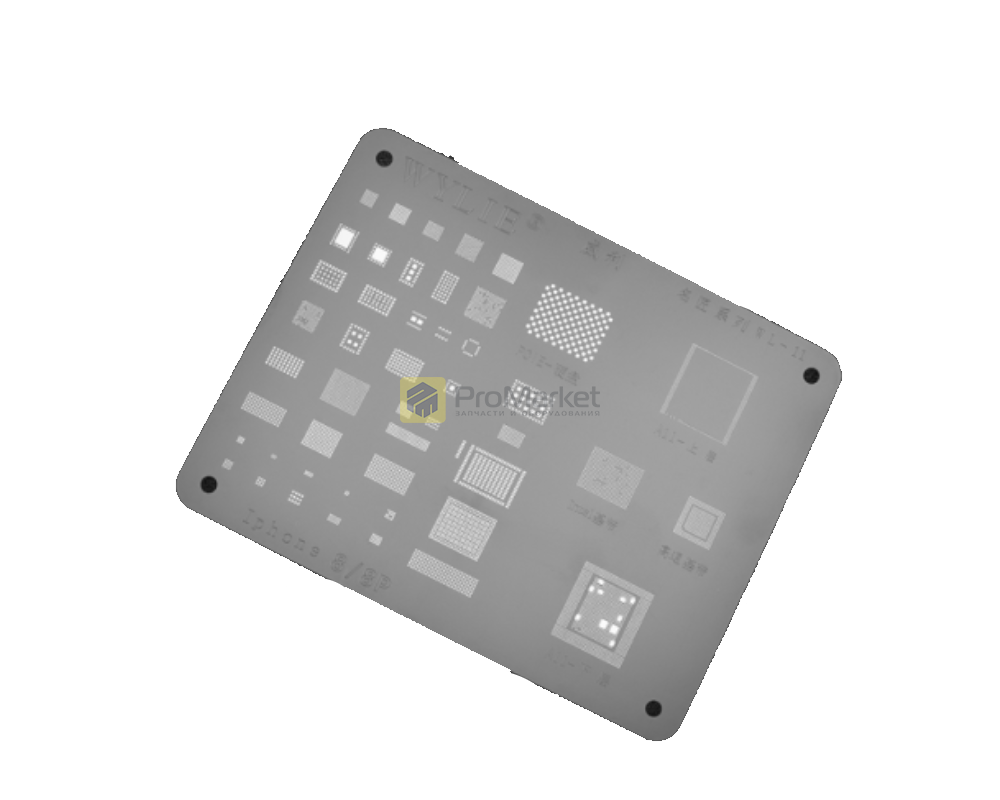 Трафарет - Wylie "WL-11" (iPhone 8 series)