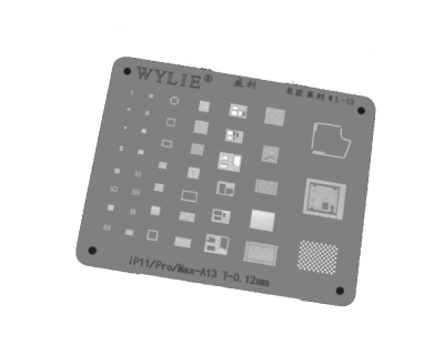 Трафарет - Wylie "WL-13" (iPhone 11 series)