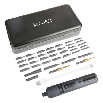 Отвертка электрическая Kaisi D359 (беспроводная, 37 сменных бит)