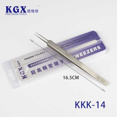 Пинцет KAIGEXIN KKK-14 (прямой, острый)