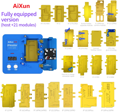 Нижний подогрев - AiXun "iHeaterPro" (iPhone X-16 Pm)