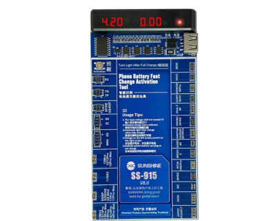 Плата активации AKБ - Sunshine "SS-915 V8.0" (iPhone 5g-15, Android)
